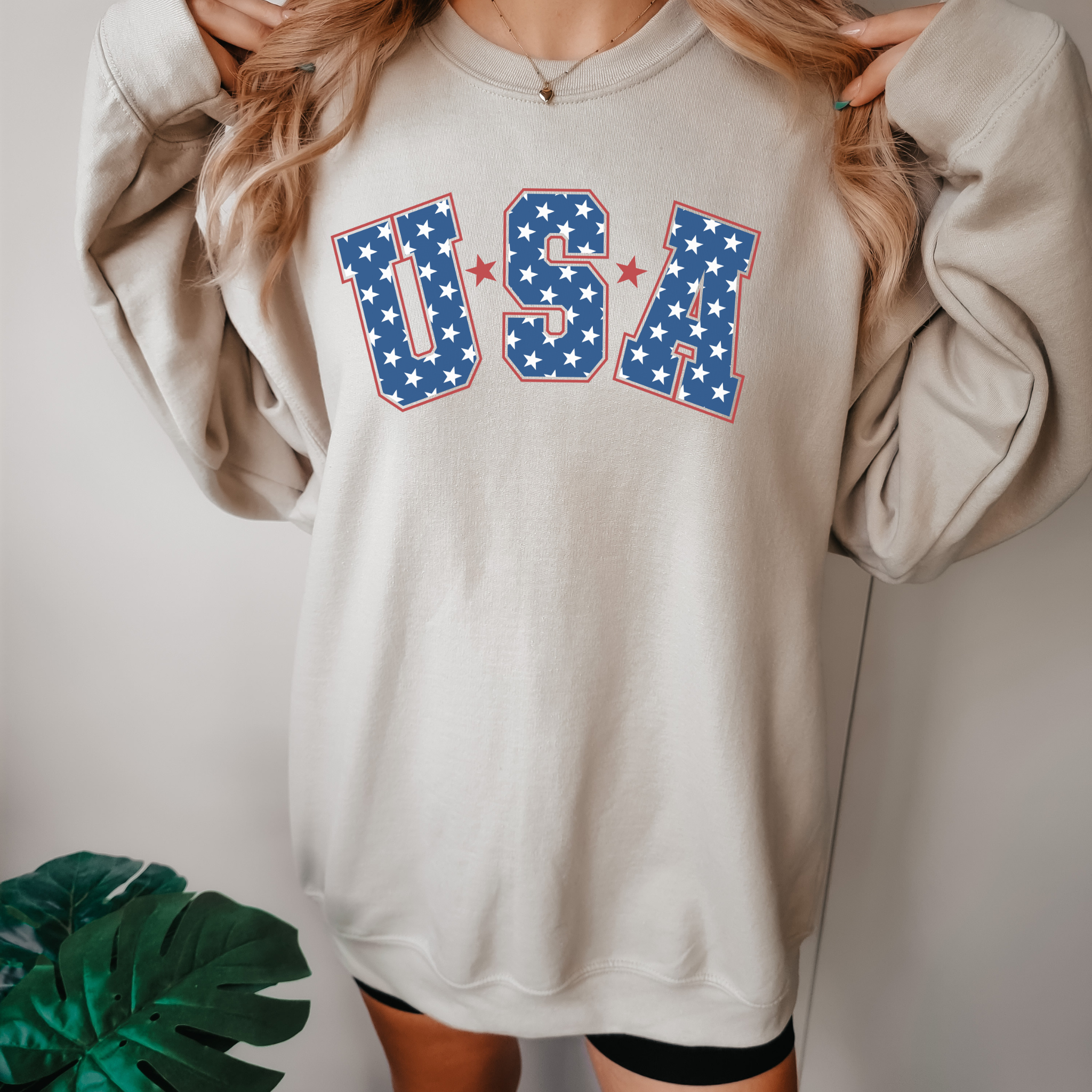 USA Stars Sweater